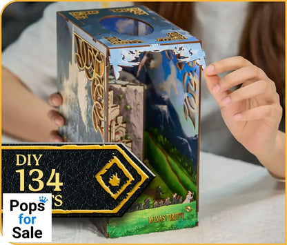 The Lord of the Rings Tiny Adventures Book Nook Mini Diorama Minas Tirith 23 cm