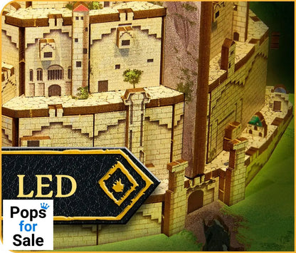 The Lord of the Rings Tiny Adventures Book Nook Mini Diorama Minas Tirith 23 cm