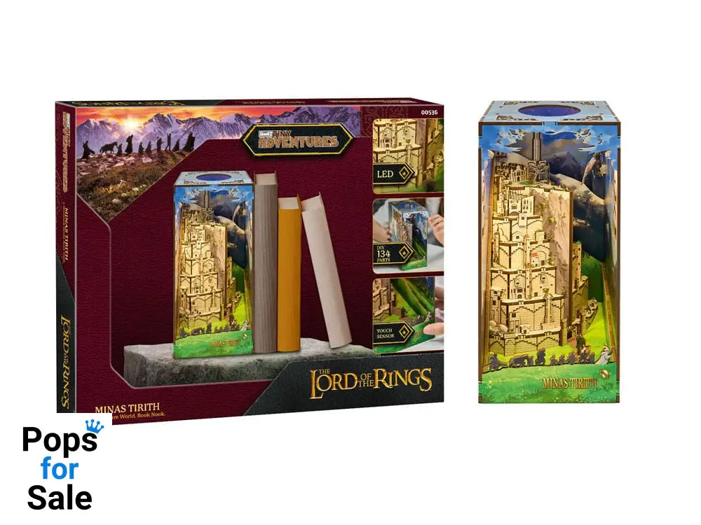 The Lord of the Rings Tiny Adventures Book Nook Mini Diorama Minas Tirith 23 cm