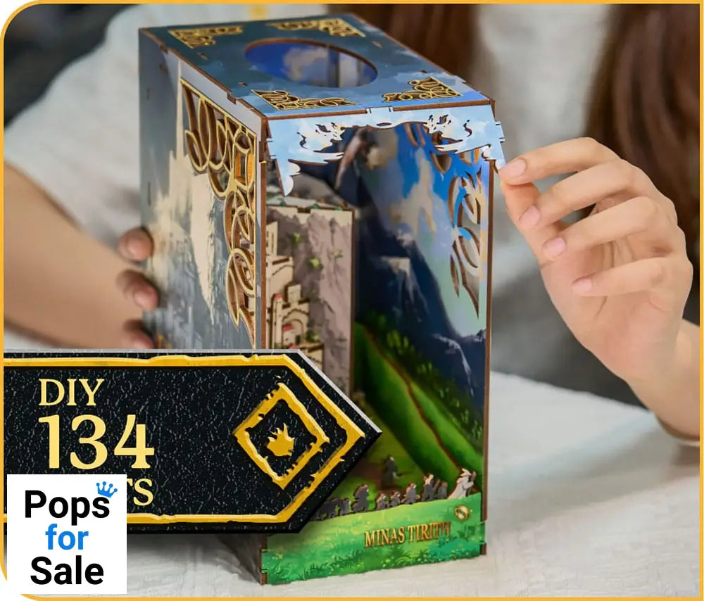 The Lord of the Rings Tiny Adventures Book Nook Mini Diorama Minas Tirith 23 cm Puzzles