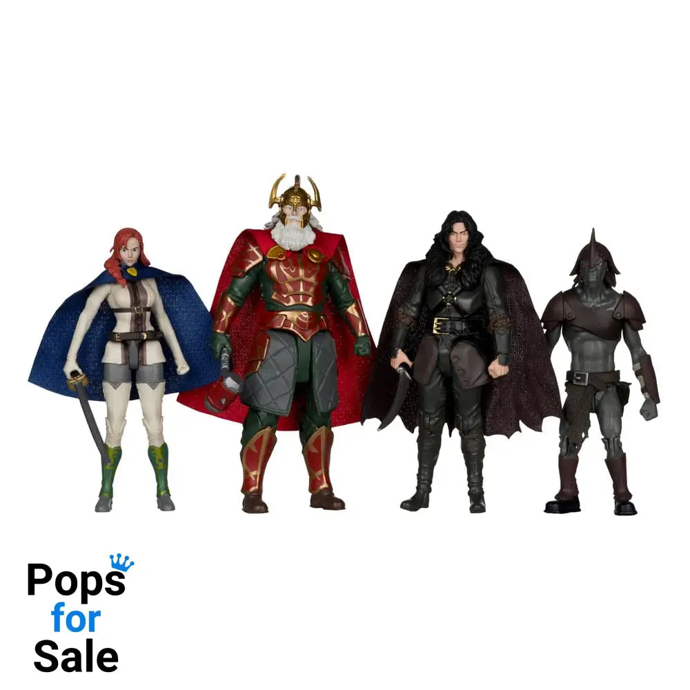 The Lord of the Rings: The War of the Rohirrim Action Figures 4-Pack 10 cm Action figures