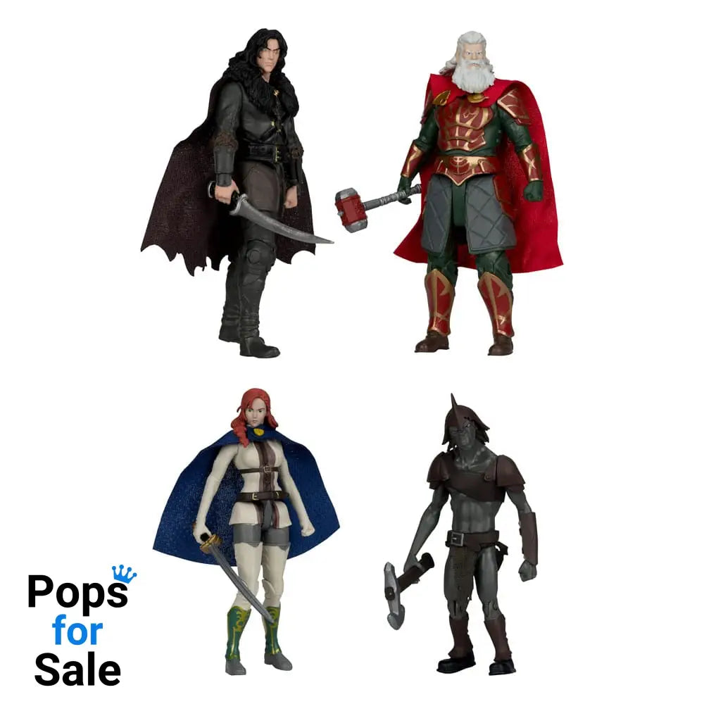 The Lord of the Rings: The War of the Rohirrim Build-A Action Figures 10 cm (BAF: Snow Troll) Assortment (4)