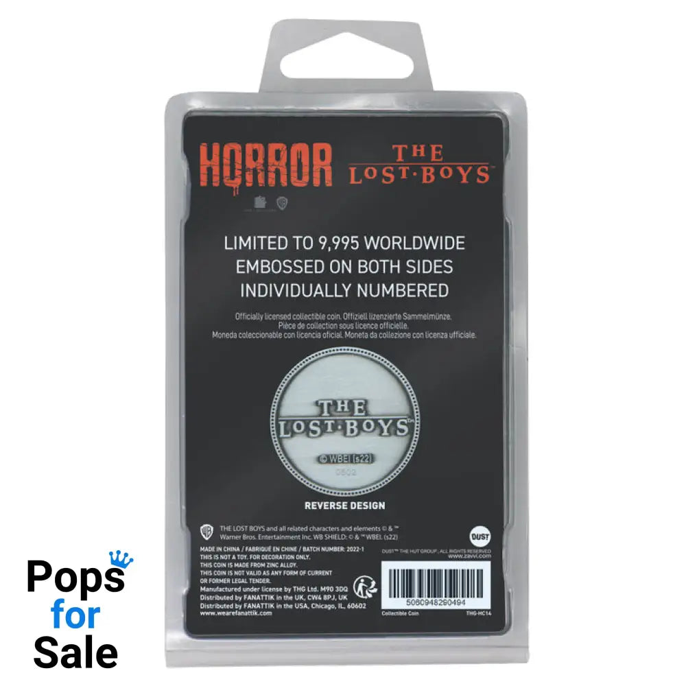 The Lost Boys Limited Edition Collectible Coin Coin