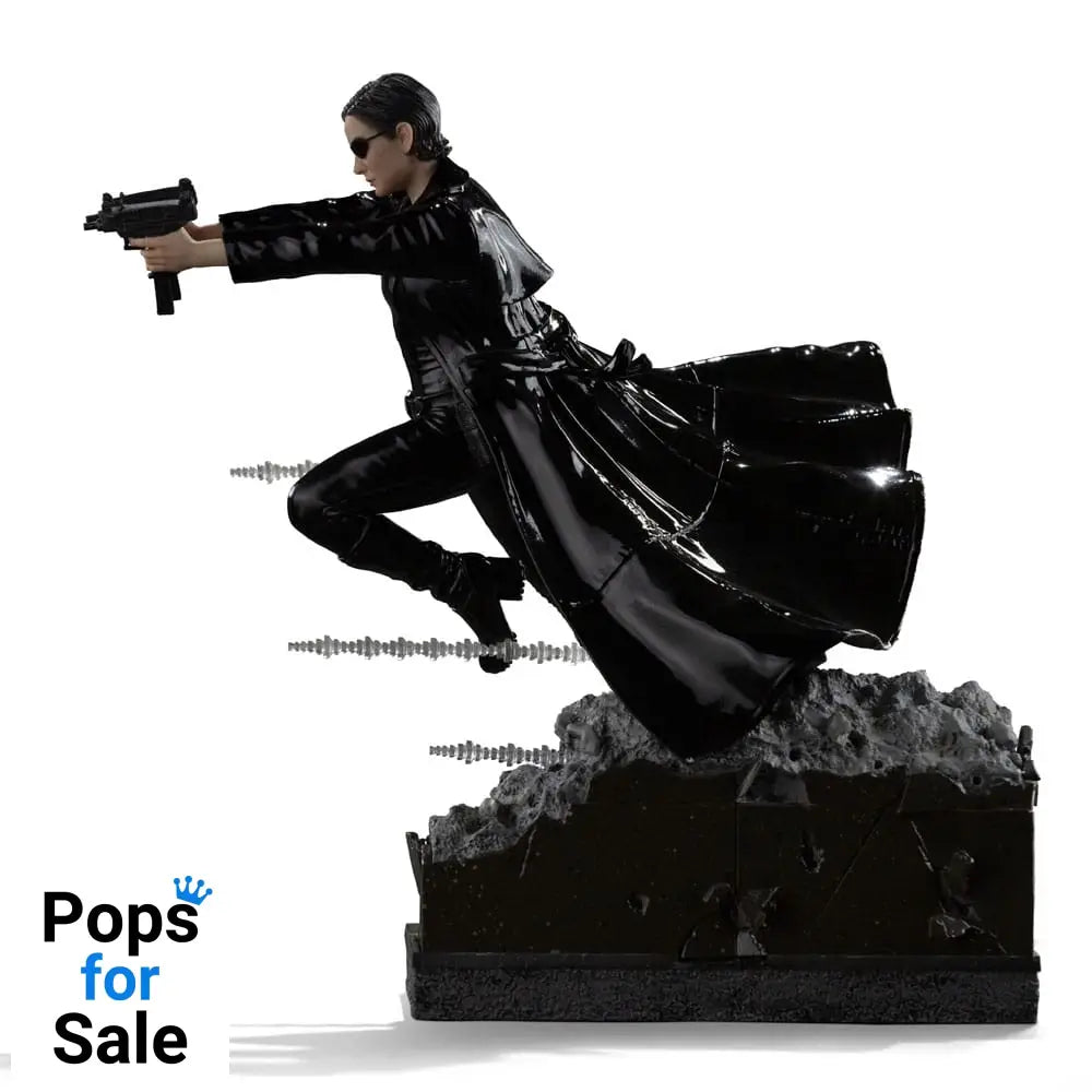 The Matrix Art Scale Statue 1/10 Trinity 22 cm