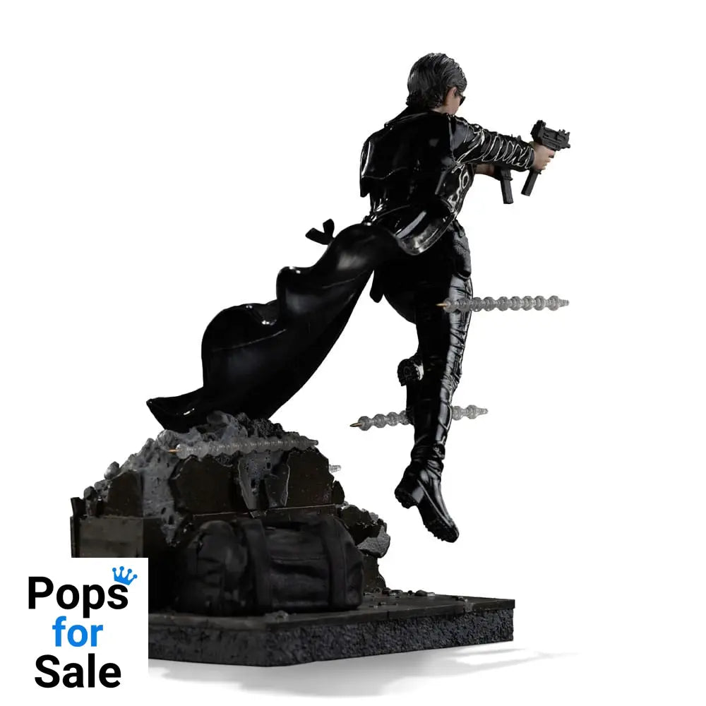 The Matrix Art Scale Statue 1/10 Trinity 22 cm