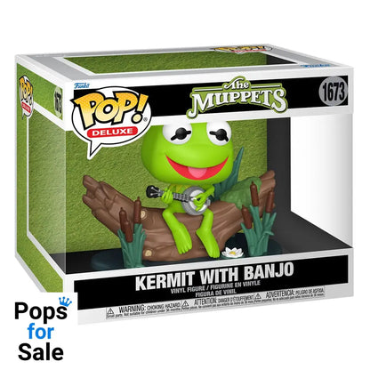 The Muppets POP! Deluxe Vinyl Figure Kermit with Banjo 9 cm