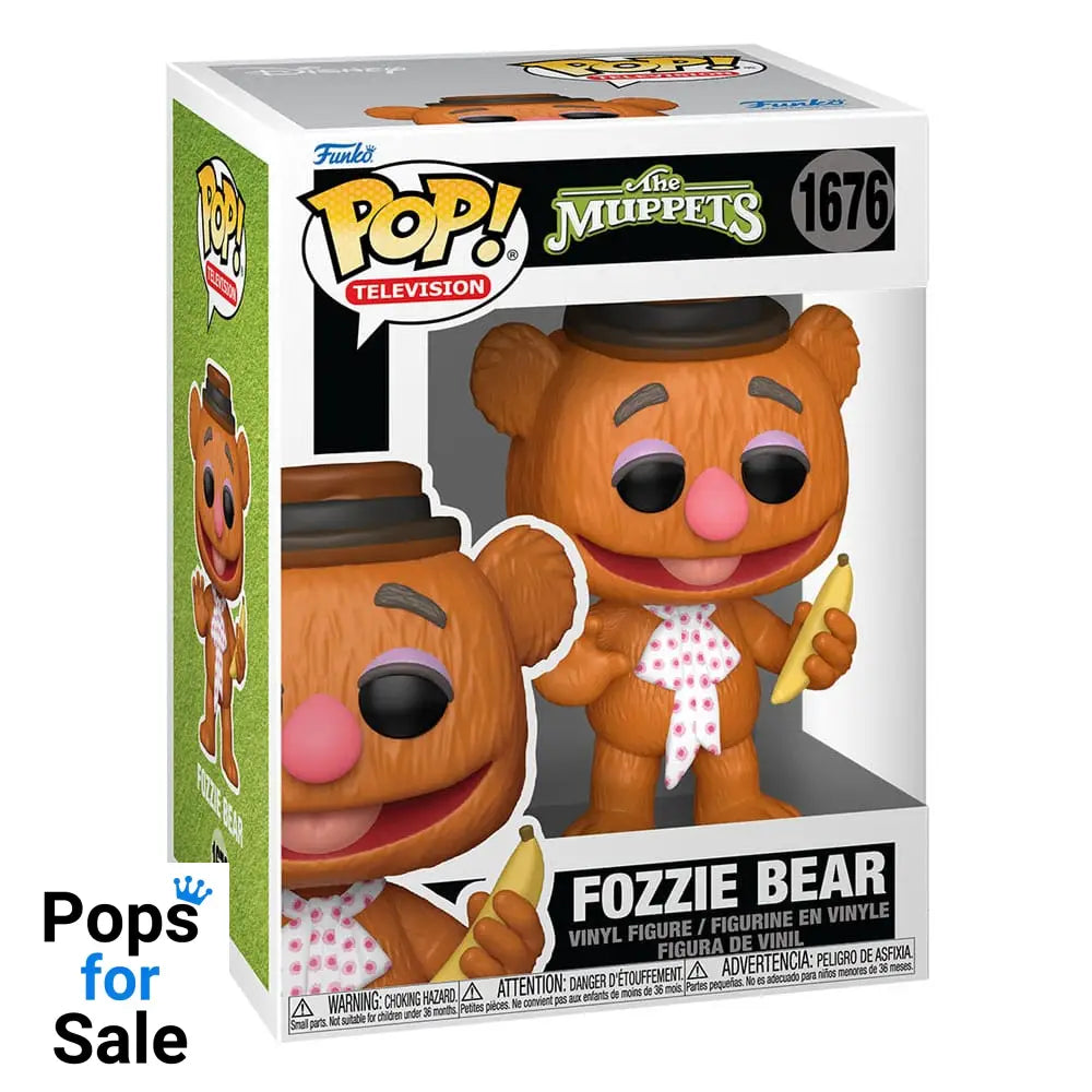The Muppets POP! Television Vinyl Figure Fozzie Bear 9 cm