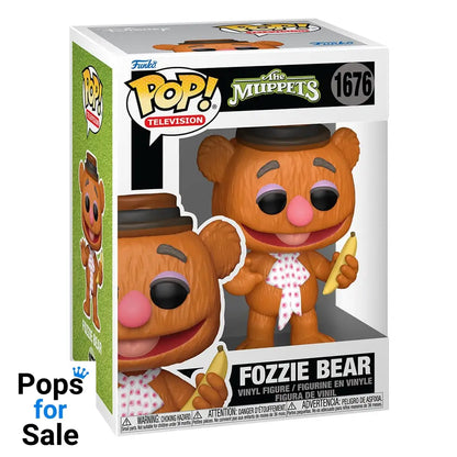 The Muppets POP! Television Vinyl Figure Fozzie Bear 9 cm
