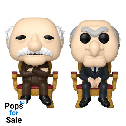 The Muppets POP! Television Vinyl Figures 2-Pack Waldorf & Statler 9 cm Mini-figures
