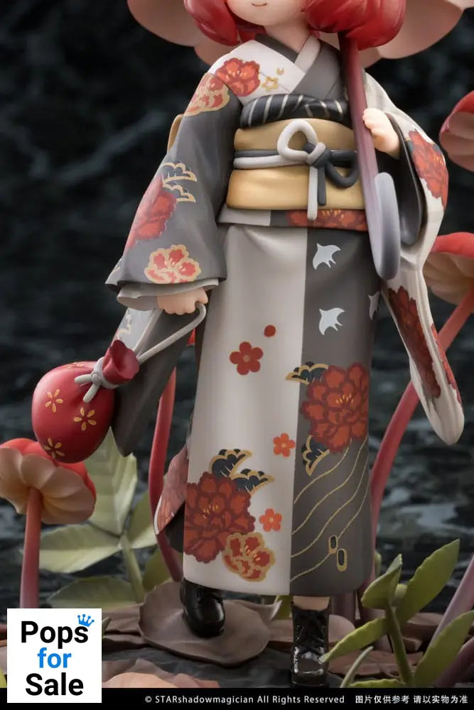 The Mushroom Girls PVC Statue 1/1 No.6 Marasmius Haematocephalus 23 cm