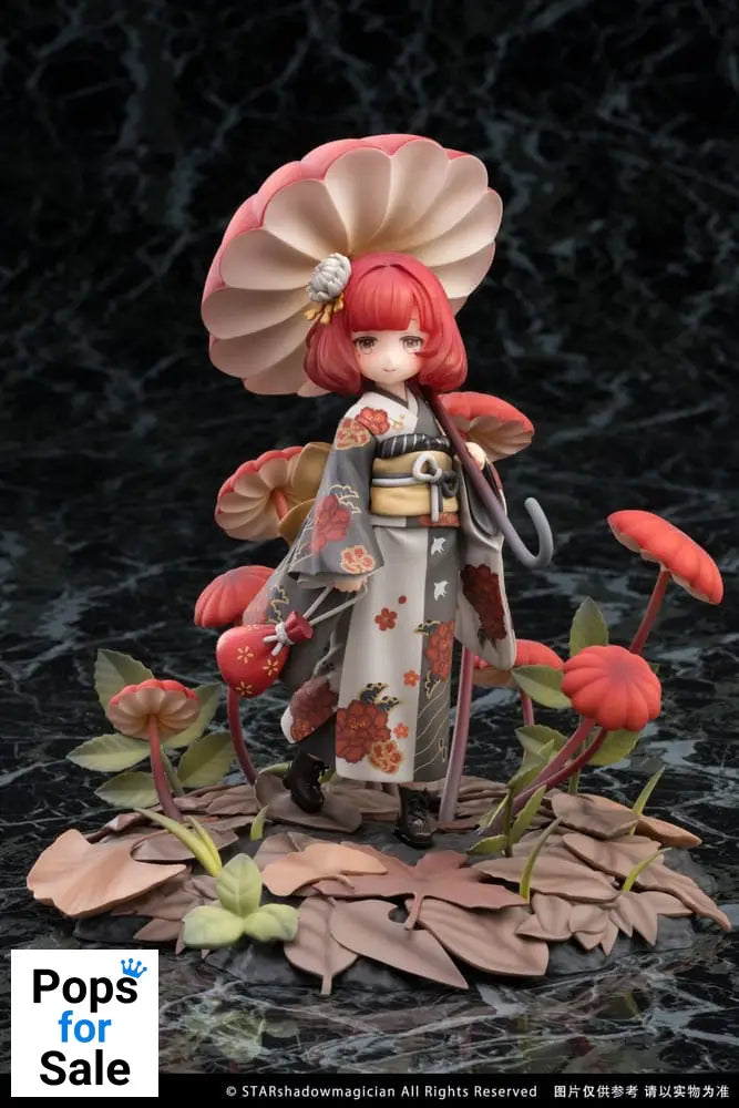 The Mushroom Girls PVC Statue 1/1 No.6 Marasmius Haematocephalus 23 cm Statues