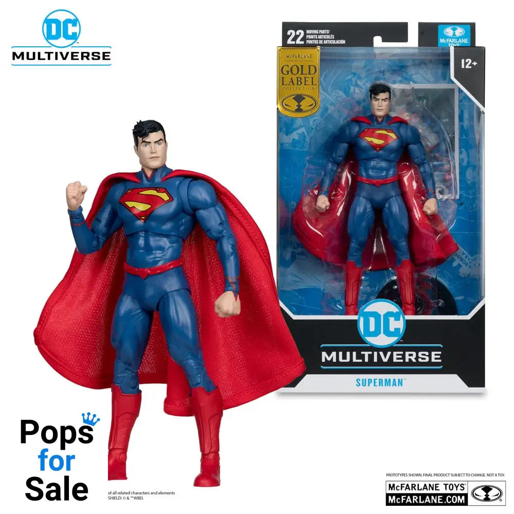 The New 52 DC Multiverse Action Figure Superman (Gold Label) 18 cm