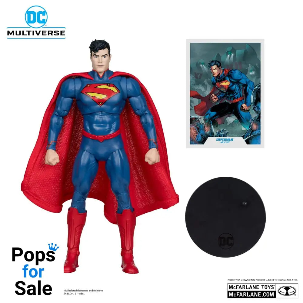 The New 52 DC Multiverse Action Figure Superman (Gold Label) 18 cm