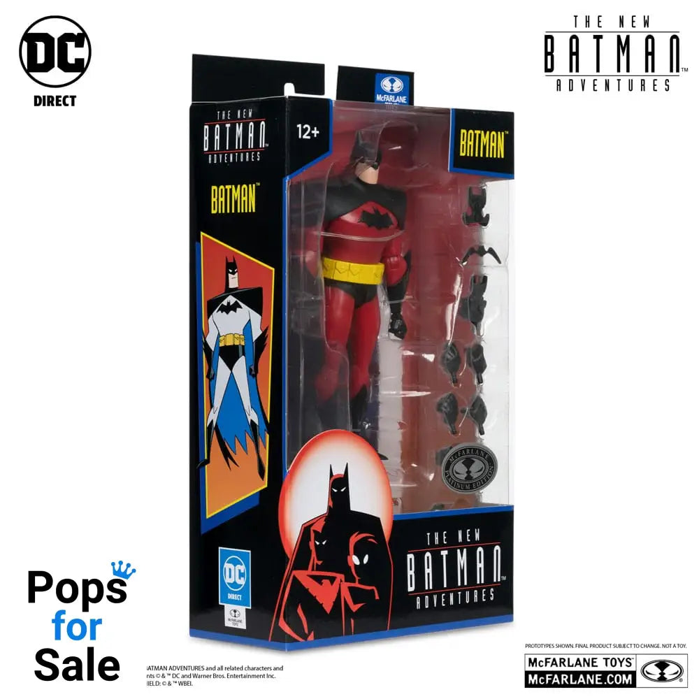 The New Batman Adventure DC Multiverse Action Figure Batman (Silver) Platinum Edition 18 cm Action figures