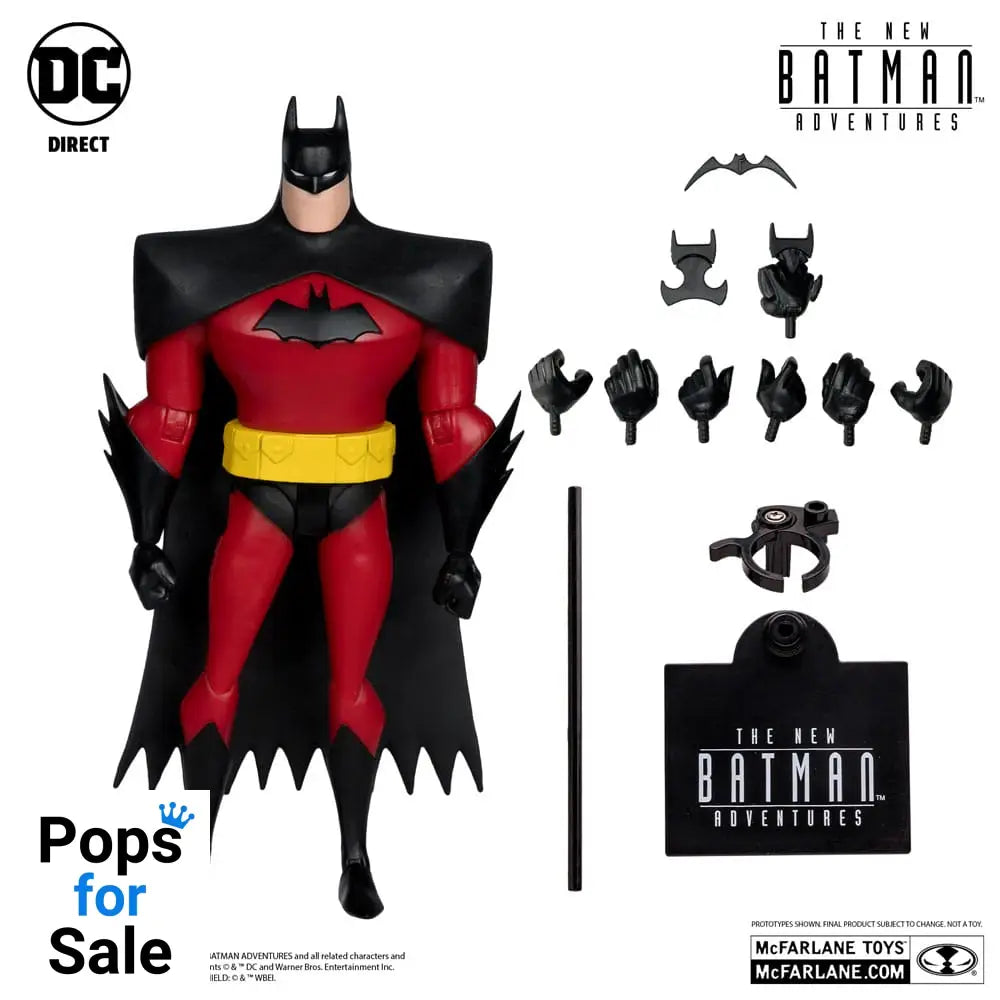 The New Batman Adventure DC Multiverse Action Figure Batman (Silver) Platinum Edition 18 cm