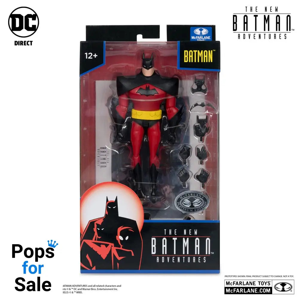 The New Batman Adventure DC Multiverse Action Figure Batman (Silver) Platinum Edition 18 cm