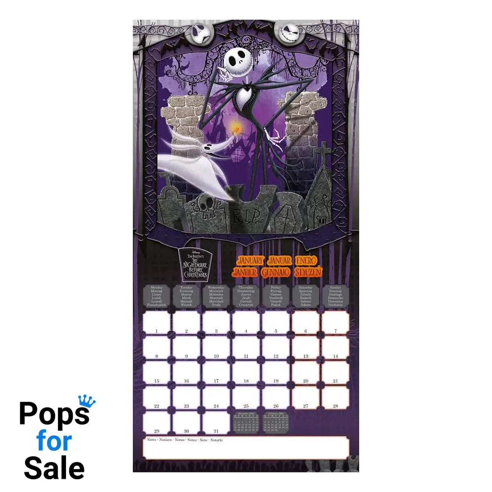 The Nightmare before Christmas Calendar 2024