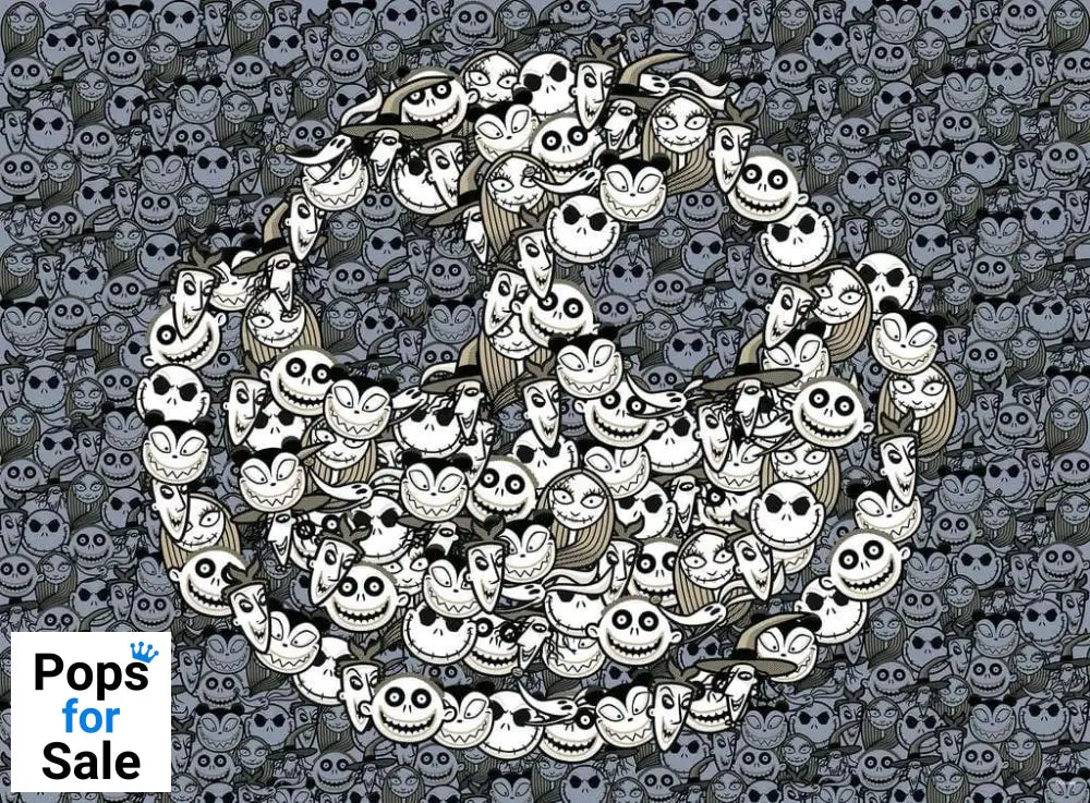 The Nightmare Before Christmas Challenge Jigsaw Puzzle King of Fright (500 pieces)