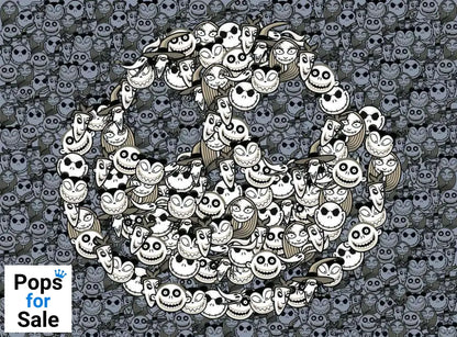 The Nightmare Before Christmas Challenge Jigsaw Puzzle King of Fright (500 pieces)