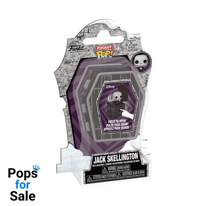 The Nightmare Before Christmas Coffin Pocket POP! Vinyl Figure Jack Skellington 6 cm