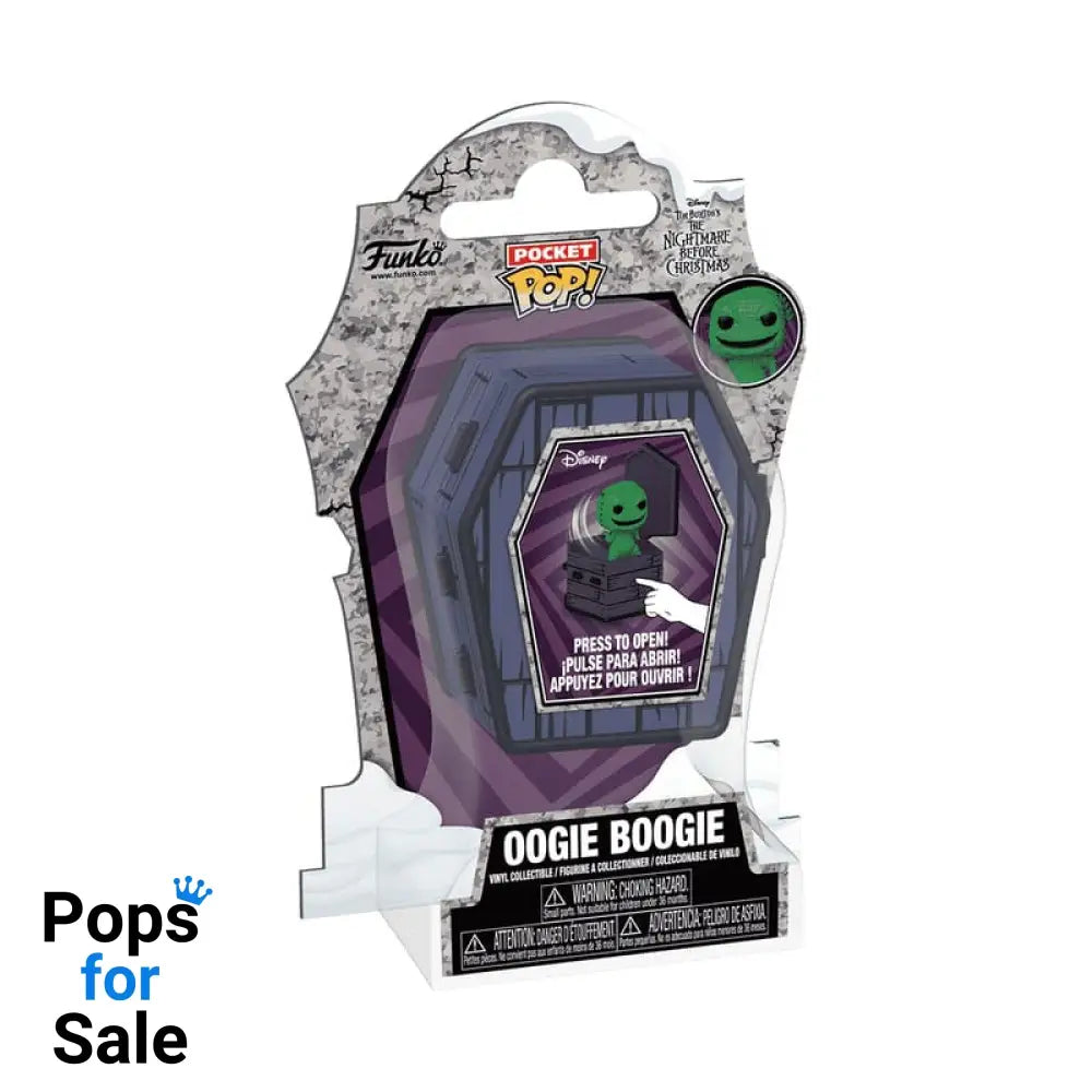 The Nightmare Before Christmas Coffin Pocket POP! Vinyl Figure Oogie Boogie 6 cm