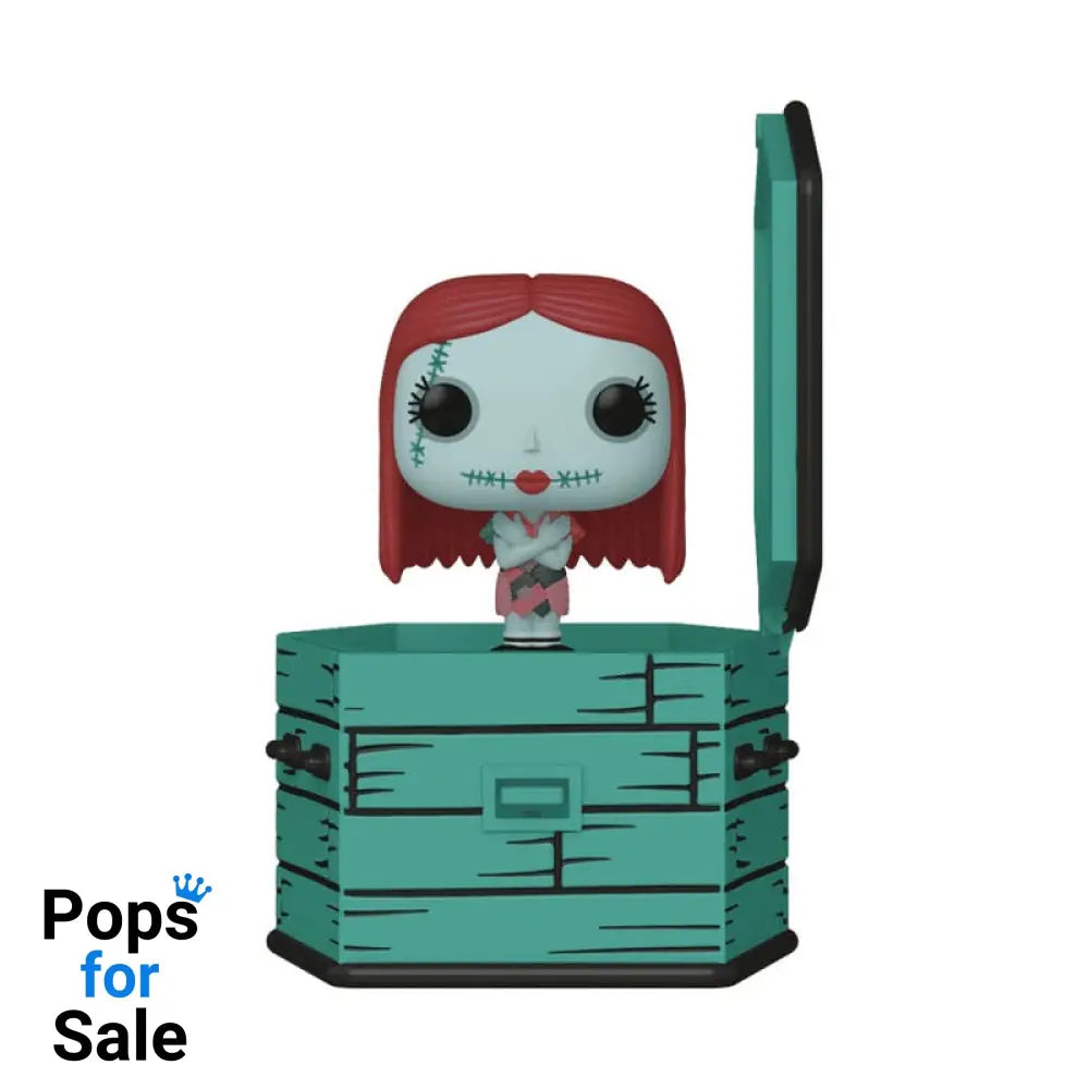 The Nightmare Before Christmas Coffin Pocket POP! Vinyl Figure Sally Sewing 6 cm Mini-figures
