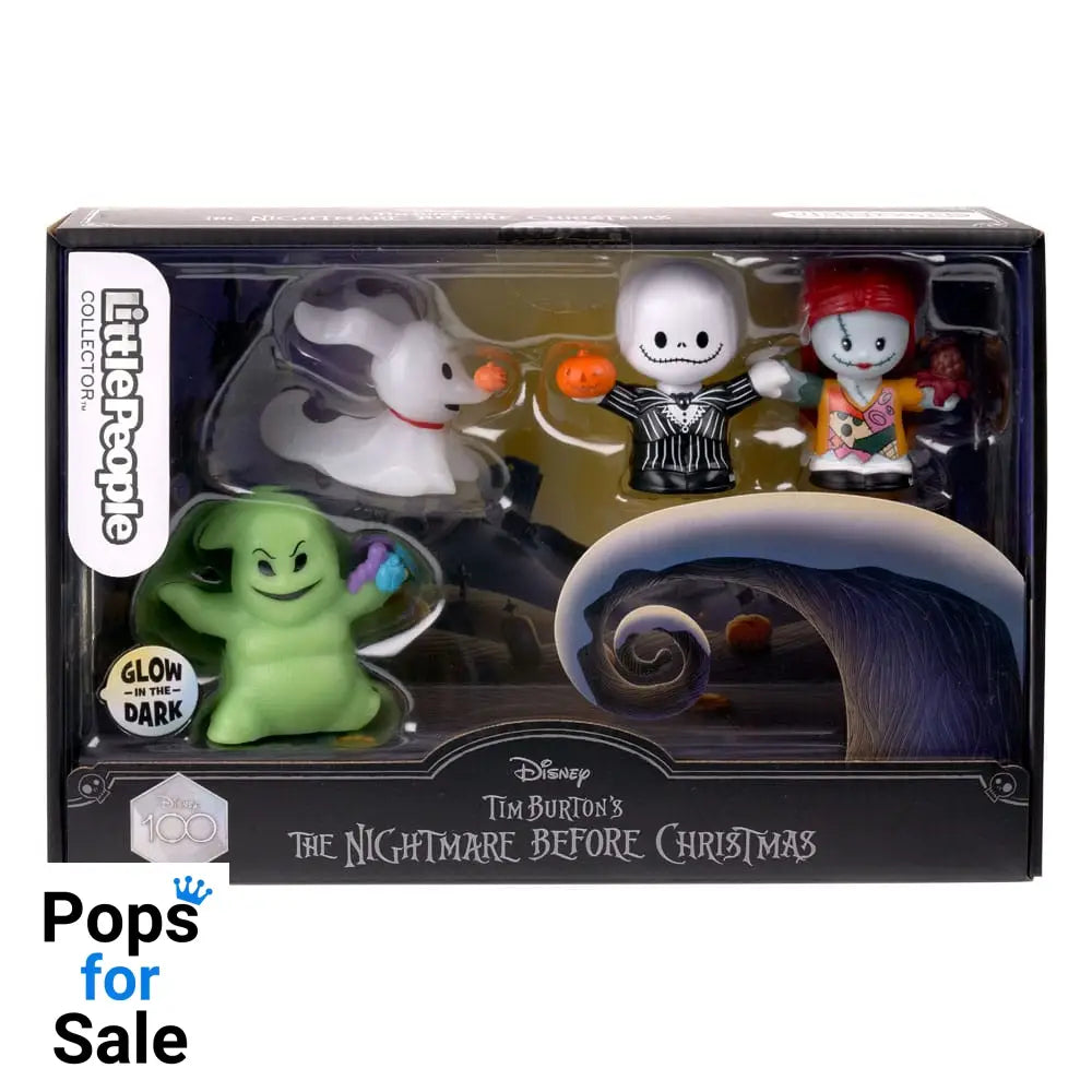 The Nightmare Before Christmas Fisher-Price Little People Collector Mini Figures 4-Pack 7 cm
