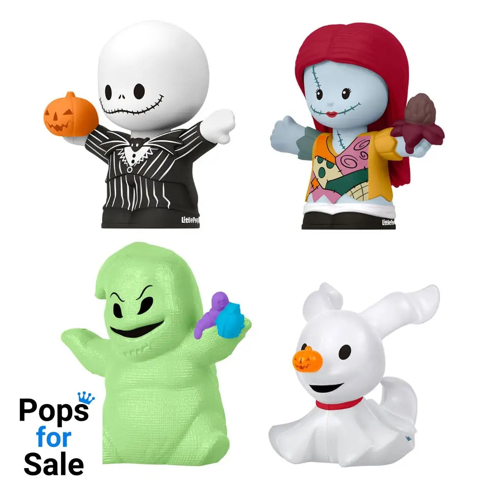 The Nightmare Before Christmas Fisher-Price Little People Collector Mini Figures 4-Pack 7 cm