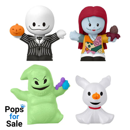 The Nightmare Before Christmas Fisher-Price Little People Collector Mini Figures 4-Pack 7 cm