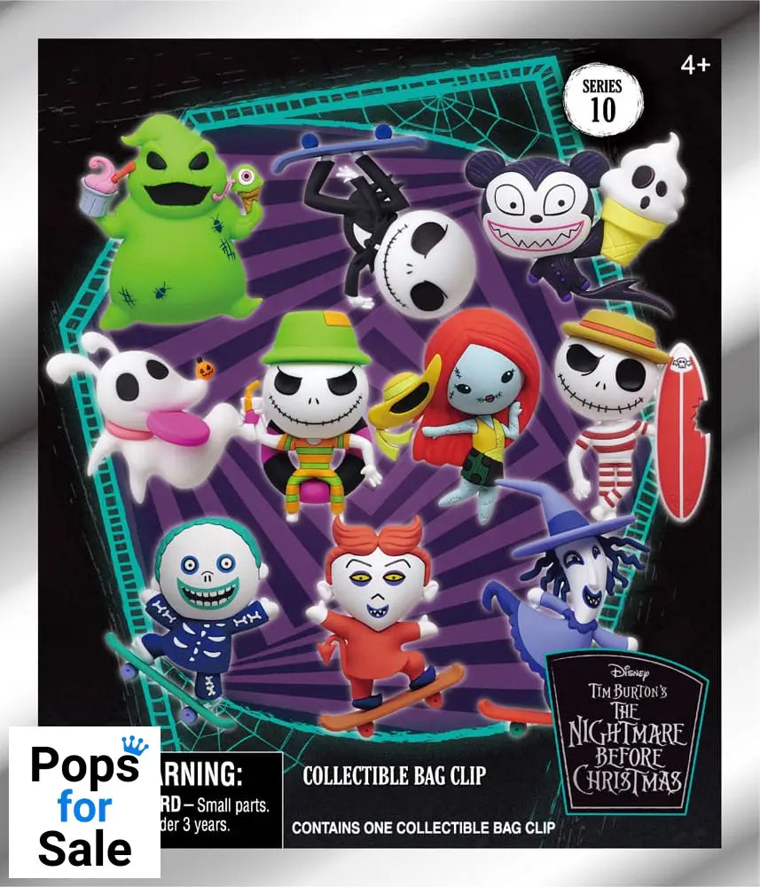 The Nightmare Before Christmas PVC Bag Clips Series 10 Display (24)