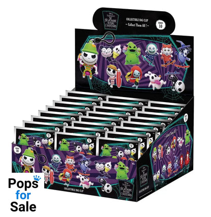 The Nightmare Before Christmas PVC Bag Clips Series 10 Display (24)