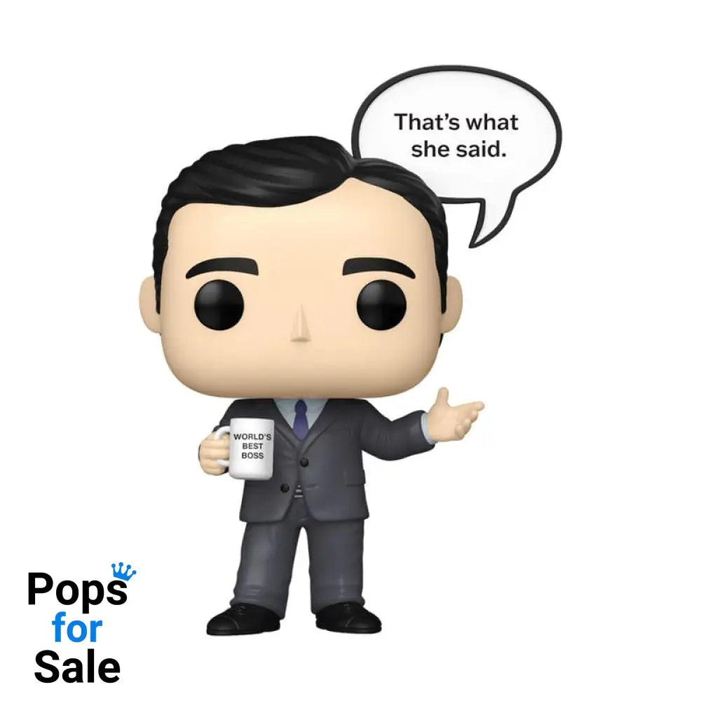 The Office POP! Sayings Vinyl Figure Michael 9 cm