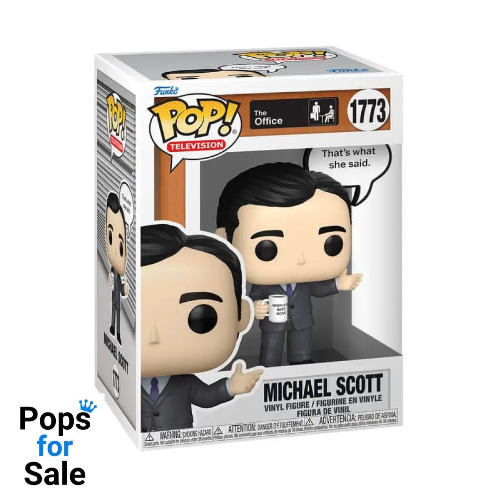 The Office POP! Sayings Vinyl Figure Michael 9 cm