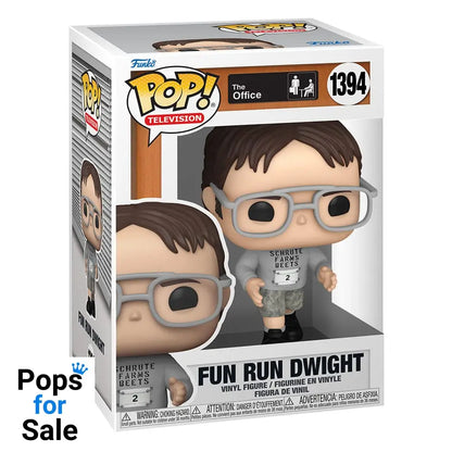 The Office US POP! TV Vinyl Figure Fun Run Dwight 9 cm