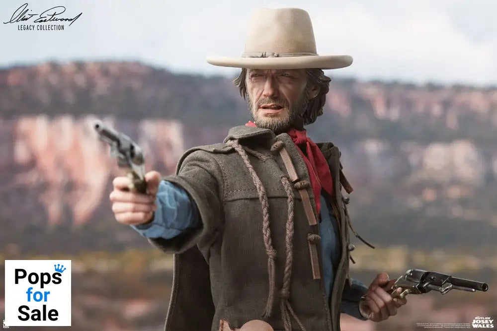 The Outlaw Josey Wales Clint Eastwood Legacy Collection Action Figure 1/6 Josey Wales 30 cm