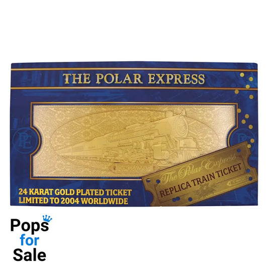 The Polar Express 24k Gold Plated Train Ticket