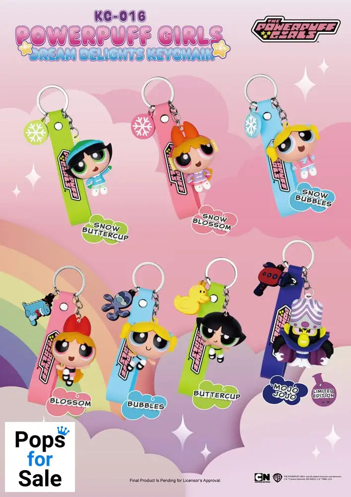 The Powerpuff Girls Keychains Blind Box Dream Delights 5 cm Sortiment (6) Keyrings