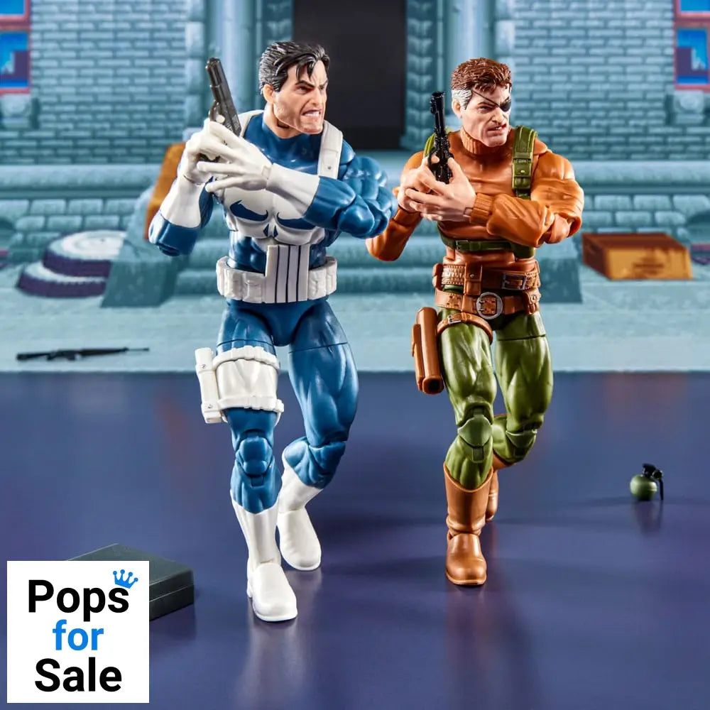 The Punisher Marvel Legends Gamerverse Action Figure 2-Pack Punisher & Nick Fury 15 cm