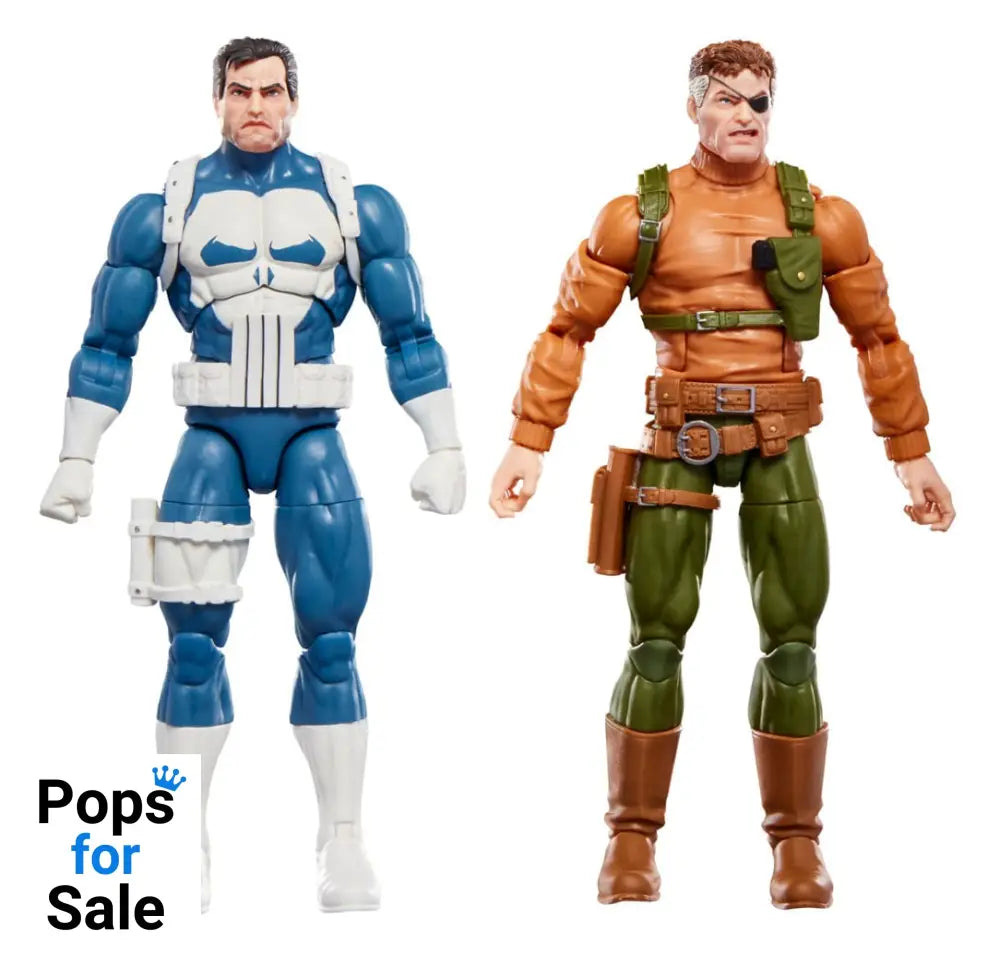 The Punisher Marvel Legends Gamerverse Action Figure 2-Pack Punisher & Nick Fury 15 cm