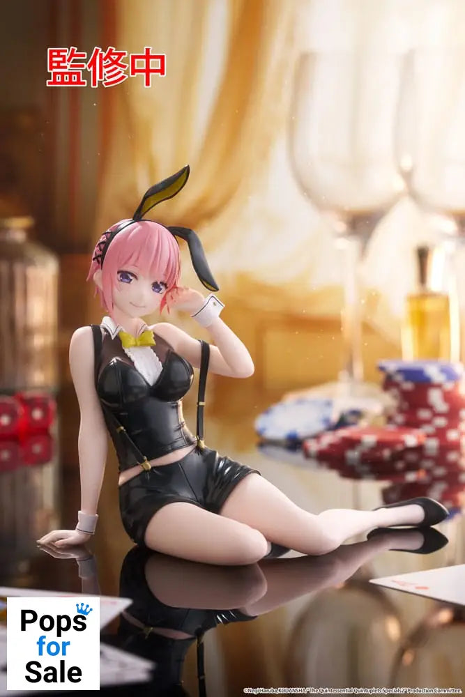 The Quintessential Quintuplets 3 PVC Statue Desktop Cute Figure Ichika Nakano Bunny Ver. 13 cm