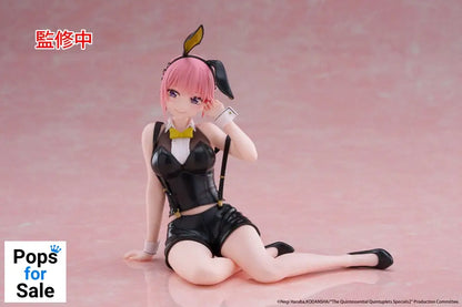 The Quintessential Quintuplets 3 PVC Statue Desktop Cute Figure Ichika Nakano Bunny Ver. 13 cm Statues