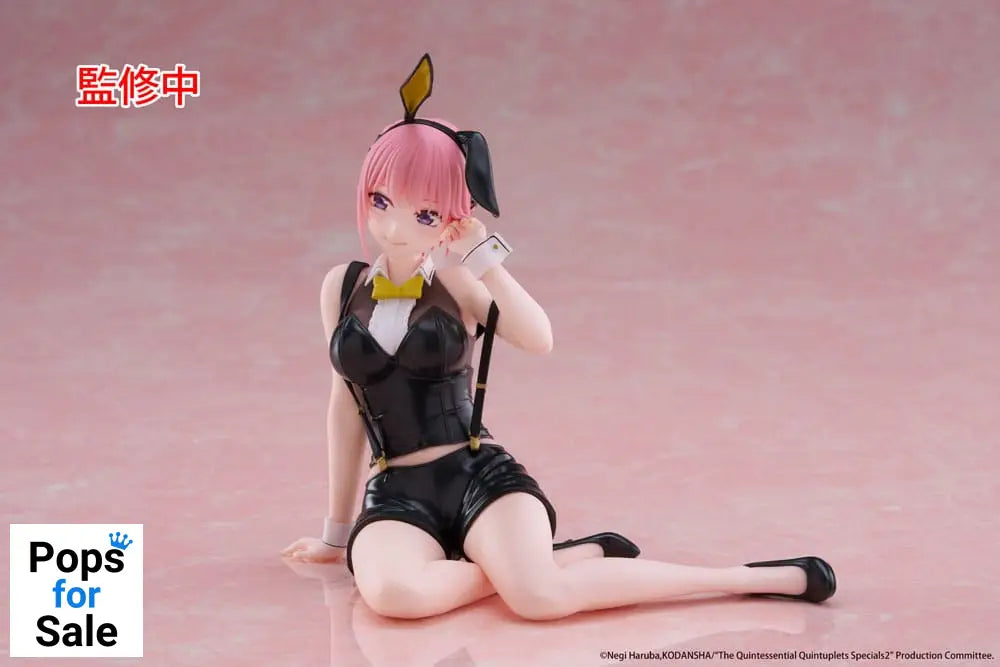 The Quintessential Quintuplets 3 PVC Statue Desktop Cute Figure Ichika Nakano Bunny Ver. 13 cm