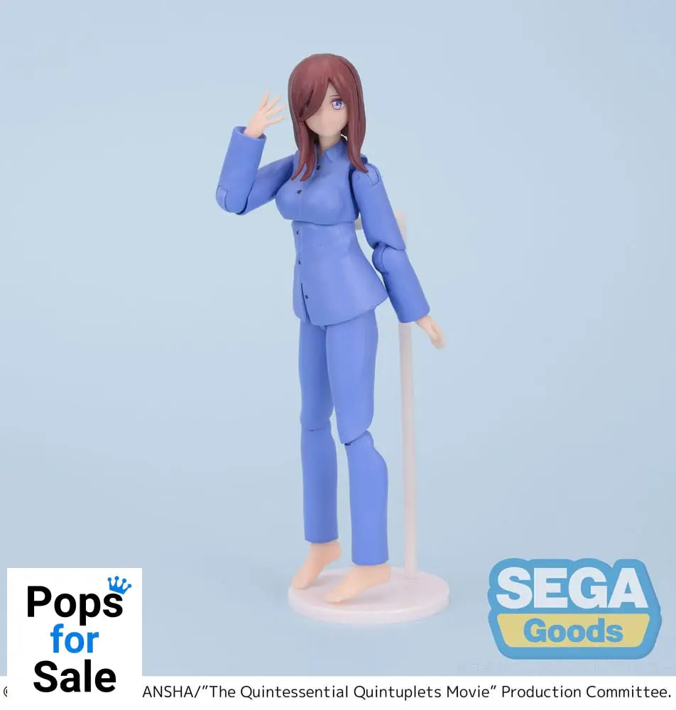 The Quintessential Quintuplets Action Figures Miku Nakano 15 cm