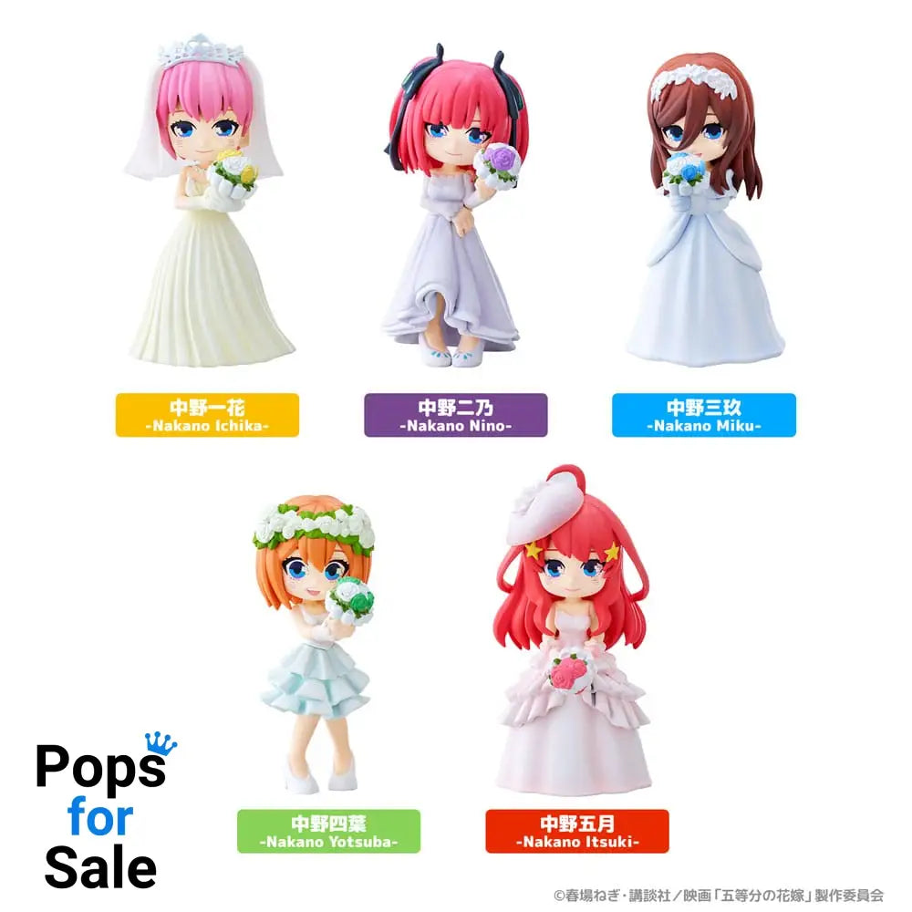 The Quintessential Quintuplets Movie PalVerse PVC Figures 9 cm Assortment (6)