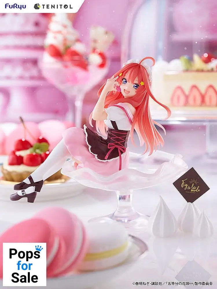 The Quintessential Quintuplets Tenitol Fig a la mode PVC Statue Itsuki Nakano 12 cm
