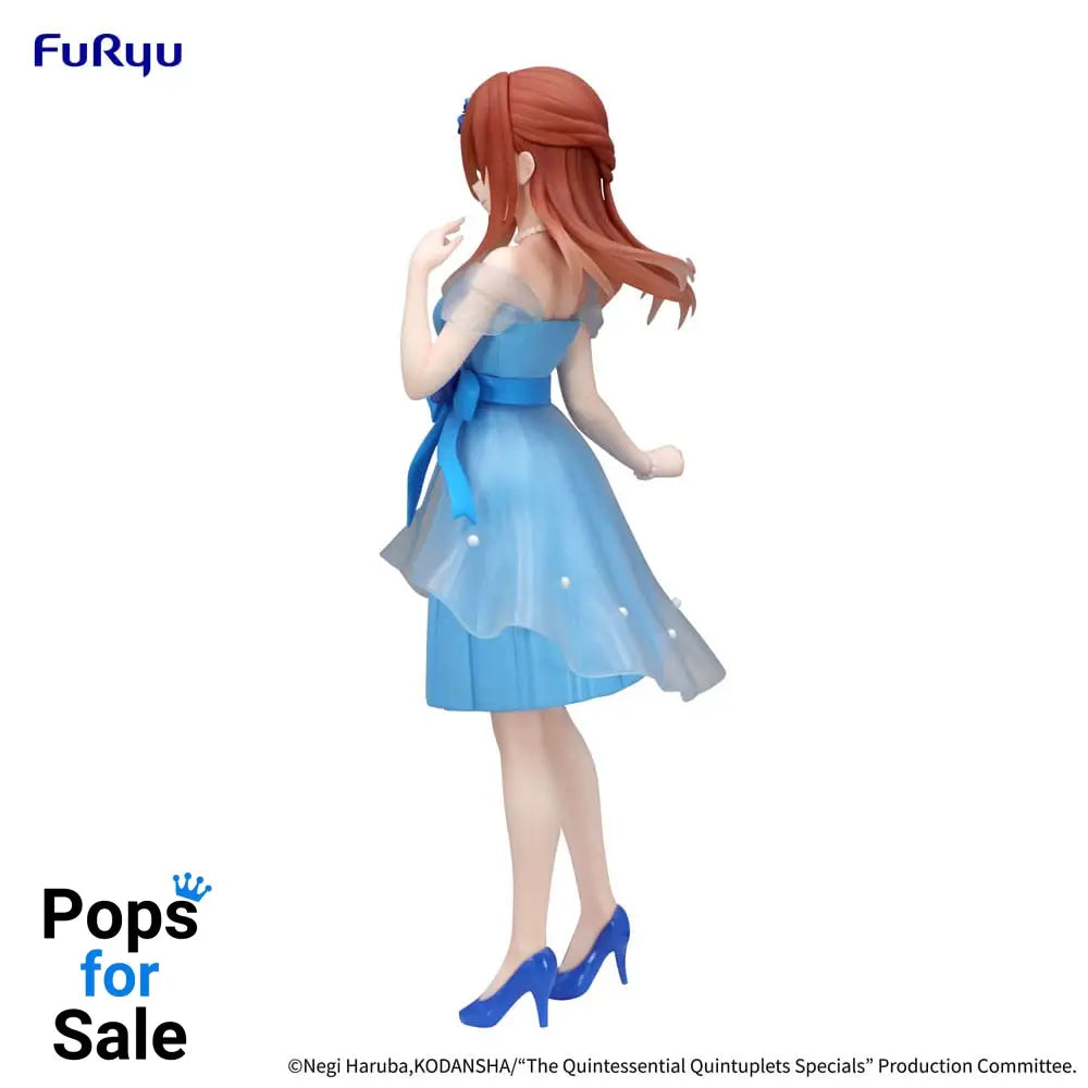 The Quintessential Quintuplets Trio-Try-iT PVC Statue Nakano Miku Pastel Dress Ver. 21 cm