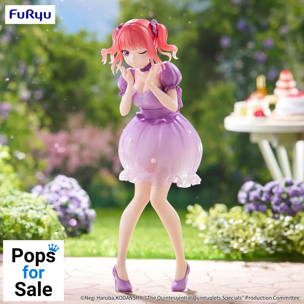 The Quintessential Quintuplets Trio-Try-iT PVC Statue Nakano Nino Pastel Dress Ver. 21 cm