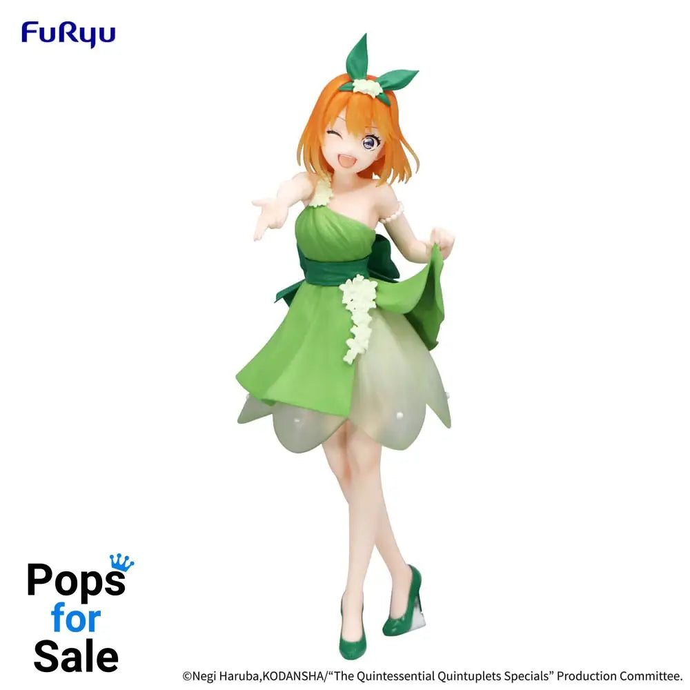 The Quintessential Quintuplets Trio-Try-iT PVC Statue Nakano Yotsuba Pastel Dress Ver. 22 cm Statues