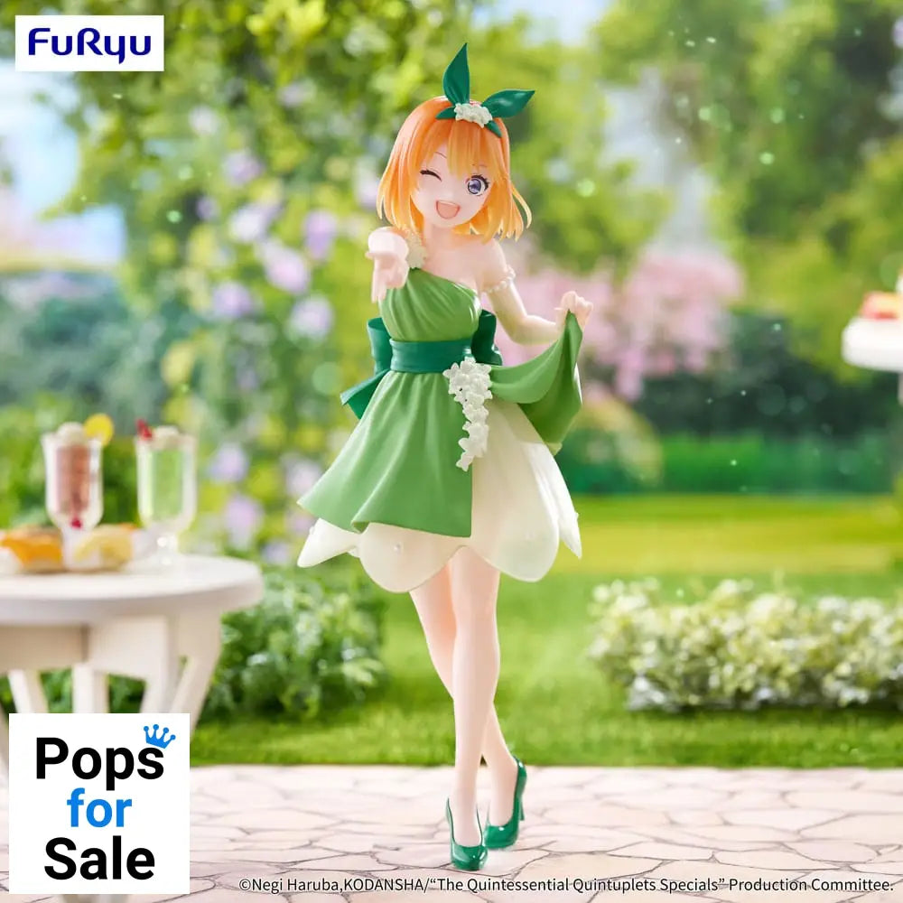 The Quintessential Quintuplets Trio-Try-iT PVC Statue Nakano Yotsuba Pastel Dress Ver. 22 cm