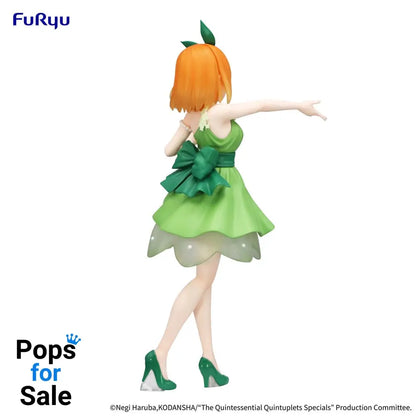 The Quintessential Quintuplets Trio-Try-iT PVC Statue Nakano Yotsuba Pastel Dress Ver. 22 cm